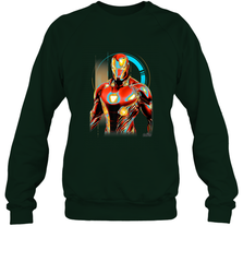 Marvel Infinity War Iron Man Digital Pose Crewneck Sweatshirt Crewneck Sweatshirt - skytshirtshop