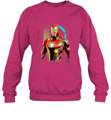 Marvel Infinity War Iron Man Digital Pose Crewneck Sweatshirt Crewneck Sweatshirt - skytshirtshop