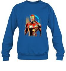 Marvel Infinity War Iron Man Digital Pose Crewneck Sweatshirt Crewneck Sweatshirt - skytshirtshop