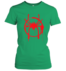 Marvel Spider Man Into the Spider Verse Red Women's T-Shirt Women's T-Shirt - skytshirtshop