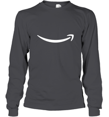 Smile Shirt  White Logo Long Sleeve T-Shirt Long Sleeve T-Shirt - skytshirtshop