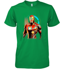 Marvel Infinity War Iron Man Digital Pose Men's Premium T-Shirt Men's Premium T-Shirt - skytshirtshop