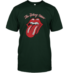 Mens The Rolling Stones Script Tongue Logo Men's T-Shirt Men's T-Shirt - skytshirtshop