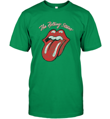 Mens The Rolling Stones Script Tongue Logo Men's T-Shirt Men's T-Shirt - skytshirtshop