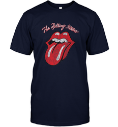 Mens The Rolling Stones Script Tongue Logo Men's T-Shirt