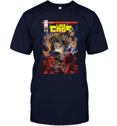 Marvel Luke Cage Power Man In Shining Armor Men's T-Shirt