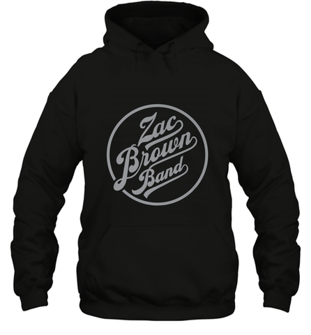 Zac Brown Band  Original ZBB Logo Hooded Sweatshirt Hooded Sweatshirt / Black / S Hooded Sweatshirt - skytshirtshop