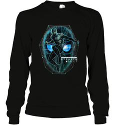 Marvel Spider Man Far From Home Stealth Suit Tech Portrait Long Sleeve T-Shirt