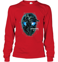 Marvel Spider Man Far From Home Stealth Suit Tech Portrait Long Sleeve T-Shirt Long Sleeve T-Shirt - skytshirtshop