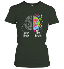 Neurodiversity brain Gift idea for Dyslexia ADHD Autism ASD Women's T-Shirt Women's T-Shirt - skytshirtshop