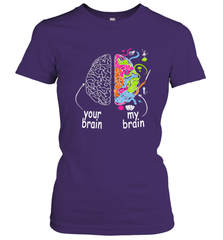 Neurodiversity brain Gift idea for Dyslexia ADHD Autism ASD Women's T-Shirt Women's T-Shirt - skytshirtshop