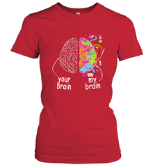 Neurodiversity brain Gift idea for Dyslexia ADHD Autism ASD Women's T-Shirt Women's T-Shirt - skytshirtshop