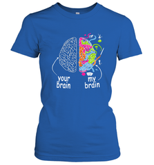 Neurodiversity brain Gift idea for Dyslexia ADHD Autism ASD Women's T-Shirt Women's T-Shirt - skytshirtshop