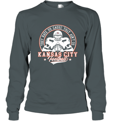 Vintage NFL Kansas City Football Logo Long Sleeve T-Shirt Long Sleeve T-Shirt - skytshirtshop