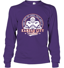 Vintage NFL Kansas City Football Logo Long Sleeve T-Shirt Long Sleeve T-Shirt - skytshirtshop