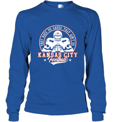 Vintage NFL Kansas City Football Logo Long Sleeve T-Shirt Long Sleeve T-Shirt - skytshirtshop