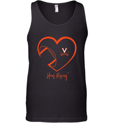 Virginia Cavaliers Football Inside Heart  Team Men's Tank Top Men's Tank Top - skytshirtshop