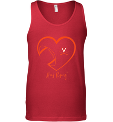 Virginia Cavaliers Football Inside Heart  Team Men's Tank Top Men's Tank Top - skytshirtshop