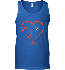 Virginia Cavaliers Football Inside Heart  Team Men's Tank Top Men's Tank Top - skytshirtshop
