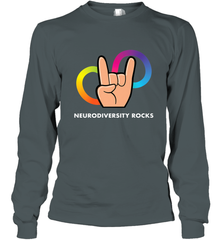 Neurodiversity Rocks Shirt Brain Autism Awareness Long Sleeve T-Shirt Long Sleeve T-Shirt - skytshirtshop