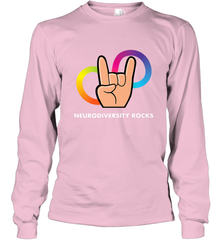 Neurodiversity Rocks Shirt Brain Autism Awareness Long Sleeve T-Shirt Long Sleeve T-Shirt - skytshirtshop