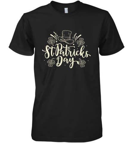 St Patricks Day Shirt Men's Premium T-Shirt Men's Premium T-Shirt / Black / XS Men's Premium T-Shirt - skytshirtshop