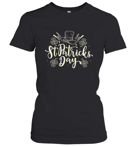 St Patricks Day Shirt Women's T-Shirt Women's T-Shirt / Black / S Women's T-Shirt - skytshirtshop