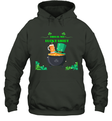 This is my lucky shirt on St Patricks Day Hooded Sweatshirt Hooded Sweatshirt - skytshirtshop