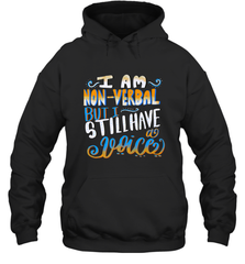 Special Needs NonVerbal Autism Awesome Hooded Sweatshirt Hooded Sweatshirt - skytshirtshop