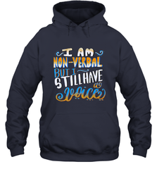 Special Needs NonVerbal Autism Awesome Hooded Sweatshirt Hooded Sweatshirt - skytshirtshop