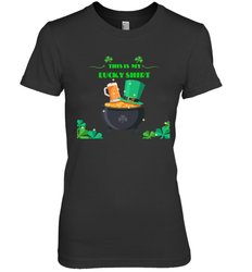 This is my lucky shirt on St Patricks Day Women's Premium T-Shirt