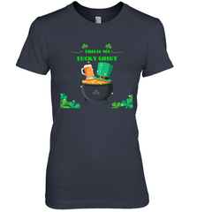 This is my lucky shirt on St Patricks Day Women's Premium T-Shirt Women's Premium T-Shirt - skytshirtshop