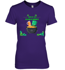 This is my lucky shirt on St Patricks Day Women's Premium T-Shirt Women's Premium T-Shirt - skytshirtshop
