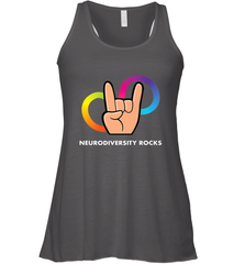 Neurodiversity Rocks Shirt Brain Autism Awareness Women's Racerback Tank Women's Racerback Tank - skytshirtshop