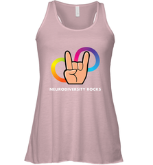 Neurodiversity Rocks Shirt Brain Autism Awareness Women's Racerback Tank Women's Racerback Tank - skytshirtshop