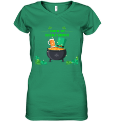 This is my lucky shirt on St Patricks Day Women's V-Neck T-Shirt Women's V-Neck T-Shirt - skytshirtshop