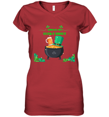 This is my lucky shirt on St Patricks Day Women's V-Neck T-Shirt Women's V-Neck T-Shirt - skytshirtshop