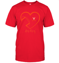 Virginia Cavaliers Football Inside Heart  Team Men's T-Shirt Men's T-Shirt - skytshirtshop