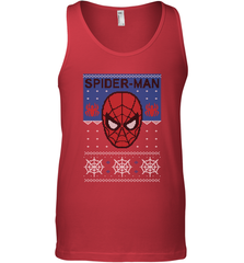 Marvel Spider Man Mask Christmas Sweater Men's Tank Top Men's Tank Top - skytshirtshop