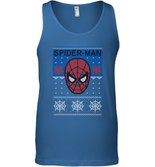 Marvel Spider Man Mask Christmas Sweater Men's Tank Top Men's Tank Top - skytshirtshop
