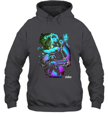 Marvel Infinity War Thor Rocket Groot Neon Hooded Sweatshirt Hooded Sweatshirt - skytshirtshop