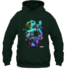 Marvel Infinity War Thor Rocket Groot Neon Hooded Sweatshirt Hooded Sweatshirt - skytshirtshop
