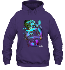 Marvel Infinity War Thor Rocket Groot Neon Hooded Sweatshirt Hooded Sweatshirt - skytshirtshop