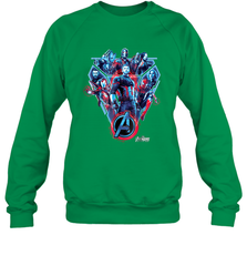 Marvel Avengers Infinity War Tech Group Crewneck Sweatshirt Crewneck Sweatshirt - skytshirtshop