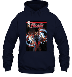 Marvel Falcon Take Flight Comic Cover Premium T Shirt Hooded Sweatshirt