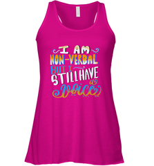 Special Needs NonVerbal Autism Awesome Women's Racerback Tank Women's Racerback Tank - skytshirtshop