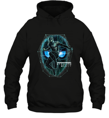 Marvel Spider Man Far From Home Stealth Suit Tech Portrait Hooded Sweatshirt Hooded Sweatshirt - skytshirtshop