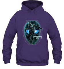 Marvel Spider Man Far From Home Stealth Suit Tech Portrait Hooded Sweatshirt Hooded Sweatshirt - skytshirtshop