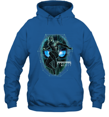 Marvel Spider Man Far From Home Stealth Suit Tech Portrait Hooded Sweatshirt Hooded Sweatshirt - skytshirtshop
