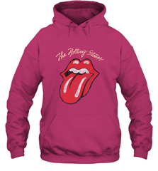 Mens The Rolling Stones Script Tongue Logo Hooded Sweatshirt Hooded Sweatshirt - skytshirtshop